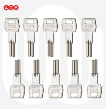 AGB Cylinder Dimple Key Blanks - Pack of 10
